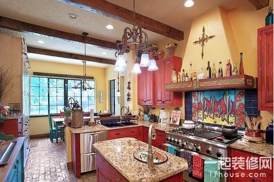 地中海风格厨房欣赏 地中海风格厨房欣赏